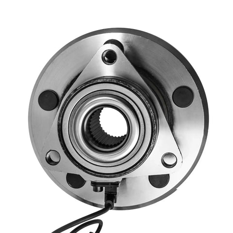 Front view of Front Wheel Hub And Bearing Assembly Pair For 2009 2010 2011 Ram 1500 5 Lug With ABS Left Or Right AUQDD 515126