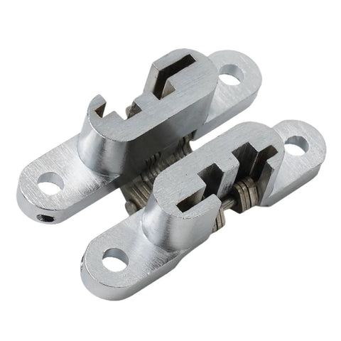 2 Pack 180 Degree Swing Door Hinges For Casement And Folding Tables, Invisible Concealed Cross Hinges For Furniture Hardware