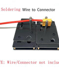 RC Soldering Station Jig For XT90 XT60 XT30 EC5 EC3 Deans T Plug Connectors And Silicone Wire 0Awg To 24Awg on sturdy base