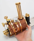 200ml Steam Boiler Model For Single Double And Triple Cylinder Steam Engines And Model Ships Physics Education Kit, copper design