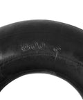 Close-up of 12x5.00-6 Inner Tube With Bent Valve Stem For Electric ATV Dirt Quad Go Kart And Lawn Mower Replacement Beefy Heavy Duty Tubes