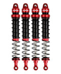 4 Piece RC Shock Absorber Set For 1 To 10 Scale RC Crawlers Like Axial SCX10 90046 AXI231017 And TRX 4 D90 120mm Dampers