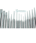 15 Piece Punch and Chisel Set in Durable Kit Bag With Pin Punches, Taper Punches, Chisels And Center Punches For DIY Auto Metalworking