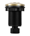2.5 Inch Brushed Gold Stainless Steel Sink Top Air Switch Kit For Garbage Disposal On Off Button Fits 1.25 To 1.38 Inch Sink Holes