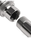 Chrome connection for 6-Inch Rain Showerhead With RainAir Air Infusion and AirPower, Easy Install, anti lime scale, 2.0 GPM flow
