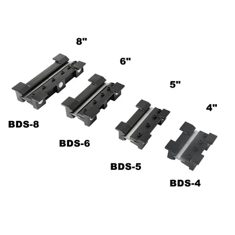 Comparison of 4, 5, 6, and 8 inch magnetic vise mount metal brakes, featuring the Heavy Duty 8 Inch Magnetic Vise Mount Metal Brake Bender