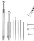 Stainless steel Piercing Taper Ball Grabber Tool For Easy Jewelry Swaps And Insertion Flat Back Earrings Fit Threadless Kit