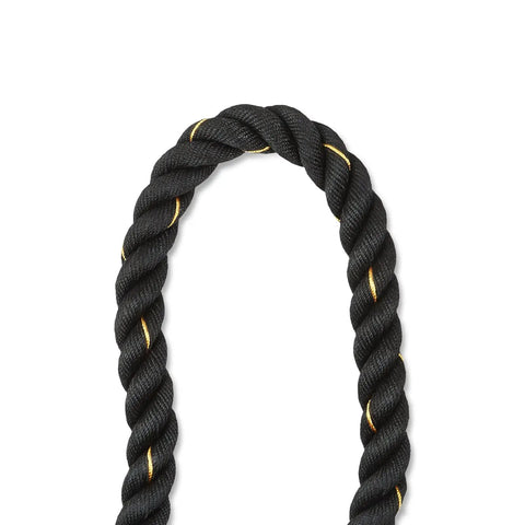 Beast Mode Heavy Battle Rope For Home Gym Crossfit And Cardio Sessions, 1.5 Inch Diameter By 30 Feet Length Three Strand Dacron With Protective Cover For Serious Strength Training And Legit Conditioning Workouts