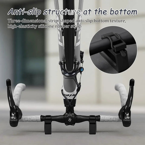 Mountain Bike Handlebar Stand Clip-On Stabilizer For Quick Fixes 29-34mm Clamp Plastic Bracket Mount Holder on bike