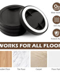 Set Of Four No Slip Furniture Wheel Caster Cups Floor Protectors For Hardwood Floors Prevent Sliding Rubber Bed Frame Stoppers