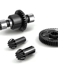 Metal Differential Replacement Parts Set With Central Reduction Gear And Front And Rear Bevel Gears For 14323 RC Car Differential Beefed Up XT14323 Compatible