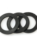 4-pack of black rubber water meter gaskets with 26 mm inner diameter (DN25)