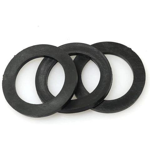 4-pack of black rubber water meter gaskets with 26 mm inner diameter (DN25)
