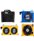 Pro Grade Hydraulic Air Cooler With Oil Radiator And Heat Exchanger AF0510 DC24V, various models and angles displayed