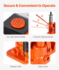 Beefy Air Hydraulic Bottle Jack Two In One Pneumatic And Hydraulic 12 Ton Lift Range 10.43 To 19.88 Inches features and details.