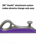 Dust Free Hand Sanding Block With Hookit Attachment System For Easy Abrasive Swaps 70 Mm By 396 Mm Pro Grade Dust Busting