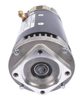 Beefed Up 24VDC 4.5HP Hydraulic Pump Motor Cross Reference 40844 48044GT Replacement Part For GS Series Scissor Lifts Fits GS2046 GS2632 GS4047 Industrial Aerial Equipment Hydraulic Power Replacement Parts, front view