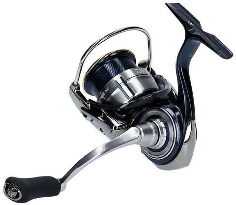 Close-up of LT2500S-XH Spinning Reel Celtate 2019 Model for Freshwater and Light Saltwater, showing 45 mm spool and handle