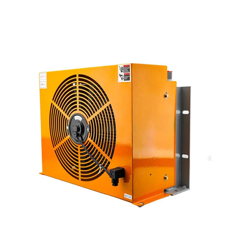Excavator Hydraulic Oil Cooler And Air Cooling Heat Exchanger In Lightweight Aluminum Alloy For Quick Efficient Cooling And Water Oil Separation Prevention AH1417 Air Fan Cooling