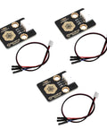 3Pcs Raindrop Sensor Module For ESP32 Arduino, wired rain detector boards with jumper cables