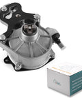 AULINK vacuum pump with silver aluminum body and black mounting bracket; automotive part with inlet port