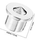 Pro Grade Stainless Steel Dowel Pin Set For Woodworking Alignment And Center Transfer Portable Doweling Locator detail view
