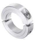 Split Shaft Collar Clamp On For One And Three Eighths Inch Shaft Two Piece Aluminum Alloy Collar With Clamp Outside Diameter Two