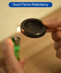 Testing fire resistance of Eight Pack Rubber Grommets For 1-1/8 Inch Drill Holes 30mm Inner 25mm Outer 40mm Ring Gasket