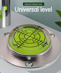 Aluminum Alloy Universal Level Tool With Magnetic Base And Water Bead Bubble Level, 50mm Quasi Straight Through Design