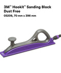 Dust Free Hand Sanding Block With Hookit Attachment System For Easy Abrasive Swaps 70 Mm By 396 Mm Pro Grade with vacuum