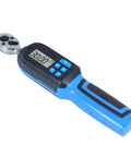 Digital Torque Wrench With Electronic Ratchet, Quarter Inch Drive, 1.5 To 30 Nm Range, Memory Data Storage, Buzzer And LED Indicator, Ideal For Car And Motorcycle Maintenance And Repair, blue handle