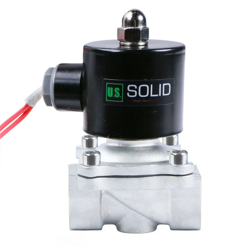 Super Slick Smart Wifi Solenoid Valve 1/4 Inch Stainless Steel App Controlled Remote Access 110 Volt Normally Closed FKM Seal Manual Override Schedule Timer Hella Reliable No Sweat Setup Works Like A Charm For Plumbing And Garden Automation