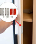 Ultra Slim Magnetic Door Catch With Dual Strong Magnets For Kitchen Cabinets And Closets Stainless Steel Cabinet Latch Easy