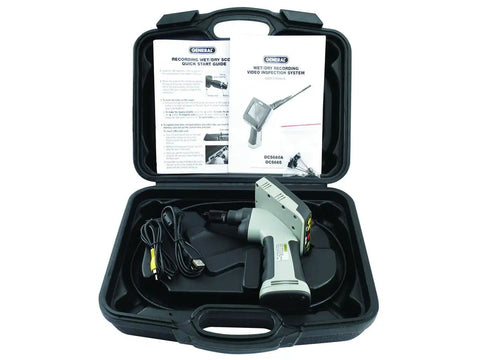 Wet And Dry Pipe Inspection Kit With 1 Meter Long 8mm Camera Probe in protective case with manual