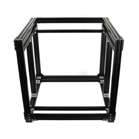 10 Pack 2020 T Slot Aluminum Extrusion 300mm European Standard Anodized Black frame for DIY 3D Printers CNC projects