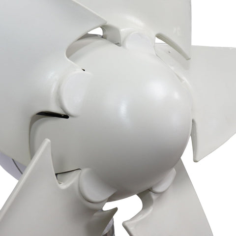 Close-up of the five blade design on a Rugged 1200W Wind Turbine Kit With Low Start Wind Speed Of 2.5 Meters Per Second, Weather Resistant.
