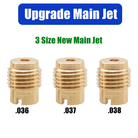 Jet Upgrade Kit For Predator 212cc Coleman CT200U Trail Mini Bikes And Go Karts With .036 .037 .038 Main Jets And ETube Compatibility