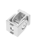 Self Closing Reversible Door Hinge Set 4 Pieces Stainless Steel Zinc Alloy Aluminum Extrusion Pivot Joint Flexible Metal for doors