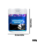 Professional Grade Waterproof Sealant And Heavy Duty Concrete Caulk For Damp Walls Roof Seams And Brickwork 600g tub