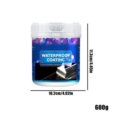 Professional Grade Waterproof Sealant And Heavy Duty Concrete Caulk For Damp Walls Roof Seams And Brickwork 600g tub