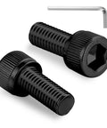 120 Piece Rock Solid M3 X 12MM Hex Socket Head Cap Screws Bolt Set In 12.9 Grade Alloy Steel With Black Oxide Finish And Included Hex Wrench