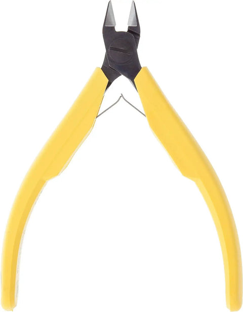 Pro Grade Precision Diagonal Cutter With Tapered Head And Ultra Flush Jaw ESD Safe Handle Small Size For Clean Wire And Jewelry Cuts