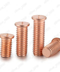 Killer Grade Copper Plated Steel Weld Studs For Capacitor Discharge Metal Fabrication M3 M4 M5 M6 M8 Bulk Pack Hardware