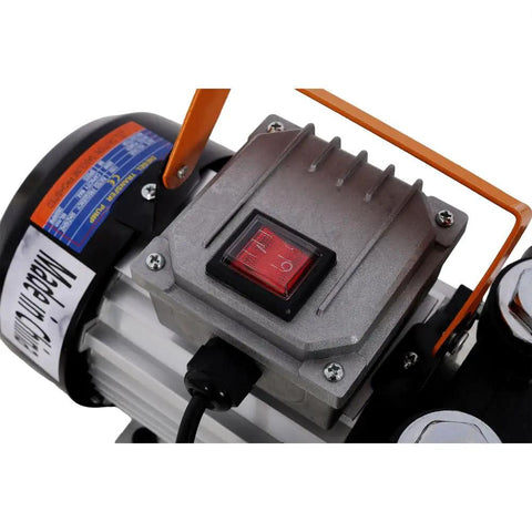 Heavy Duty 110V Electric Diesel Transfer Pump Self Priming Rotary Fuel Pump For Kerosene Biodiesel Waterproof Switch Portable Design For Farm And Industrial Jobs Quick Fluid Movement