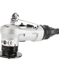 Router baseplate with adjustable depth ring and centering pin; angled side view, 0.1–0.3 scale