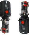 Compact Dc 12 Volt 24 Volt Electric Hydraulic Power Unit For Stackers And Forklifts With Double Acting Pump for quick lifting.