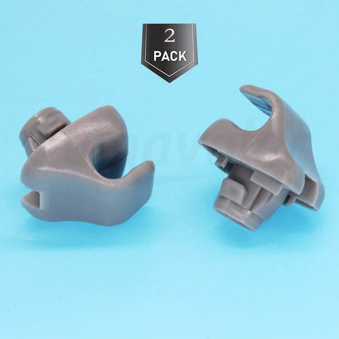 Two Pack Gray Interior Sun Visor Clips Replacement For Honda Civic 1996 2014 CR V 2007 2011 Accord 1998 2007 Odyssey 1999 2010