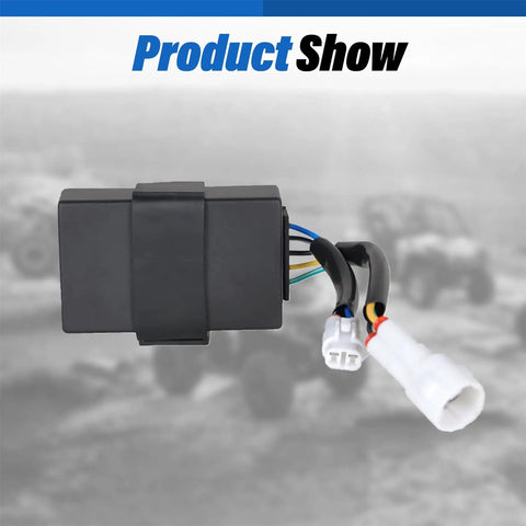 Front view of Plug And Play CDI Box Ignitor Replacement For KEF 300 Lakota 1995-2000, Lakota Sport 2001-2003, Bayou B C 1988-2004, Z022-0000N Compatible, Easy Install Ignition Module For ATV