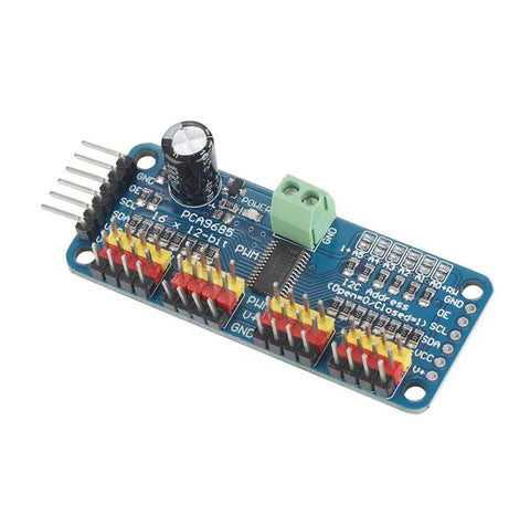 PCA9685 16 Channel PWM Servo Driver Board Module With I2C Interface 12 Bit Controller For Arduino And Raspberry Pi 5V To 10V