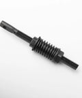 Tensioner bolt for garage door opener, black metal with threaded ends